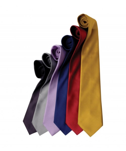 Plain Tie Horizontal Stripe Premier